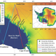 A map showing the routes taken by Amundsen and Scott on their respective journeys. (Image: Ryan Fogt/American Meteorological Society/BAMS)
